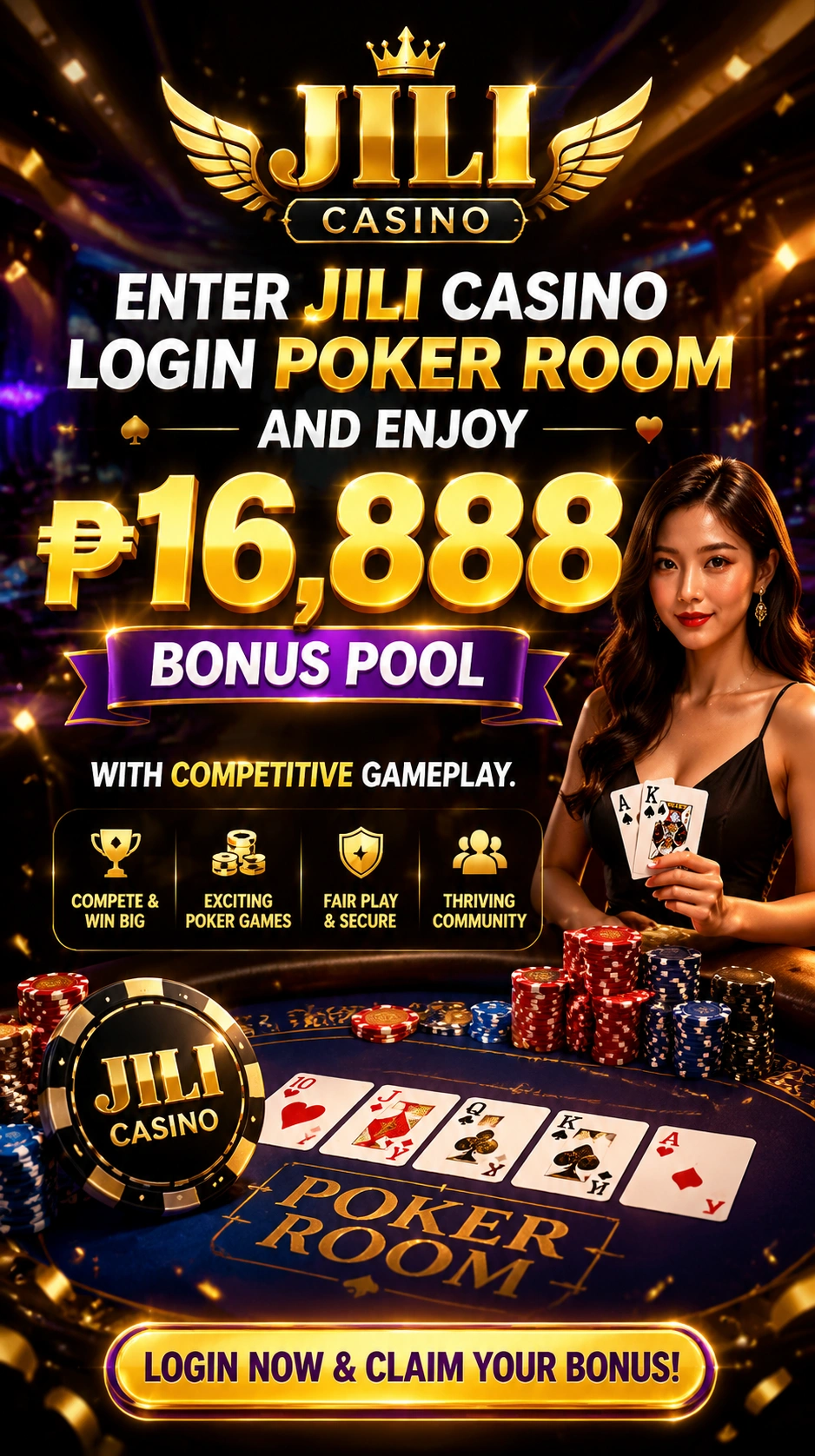 Mobile poker table view for Philippine players